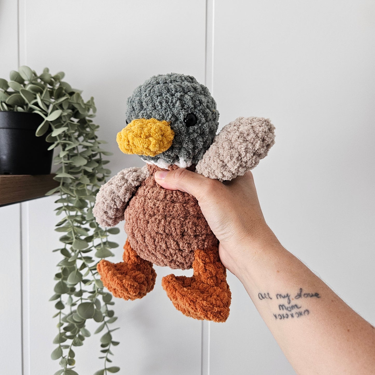 Mallard Beachy Stuffie COLOUR GUIDE + Bill Pattern (Crochet Pattern)