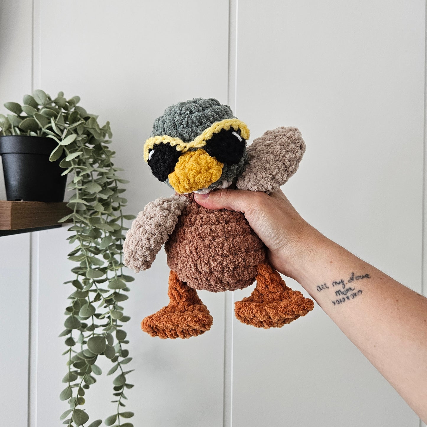 Mallard Beachy Stuffie COLOUR GUIDE + Bill Pattern (Crochet Pattern)