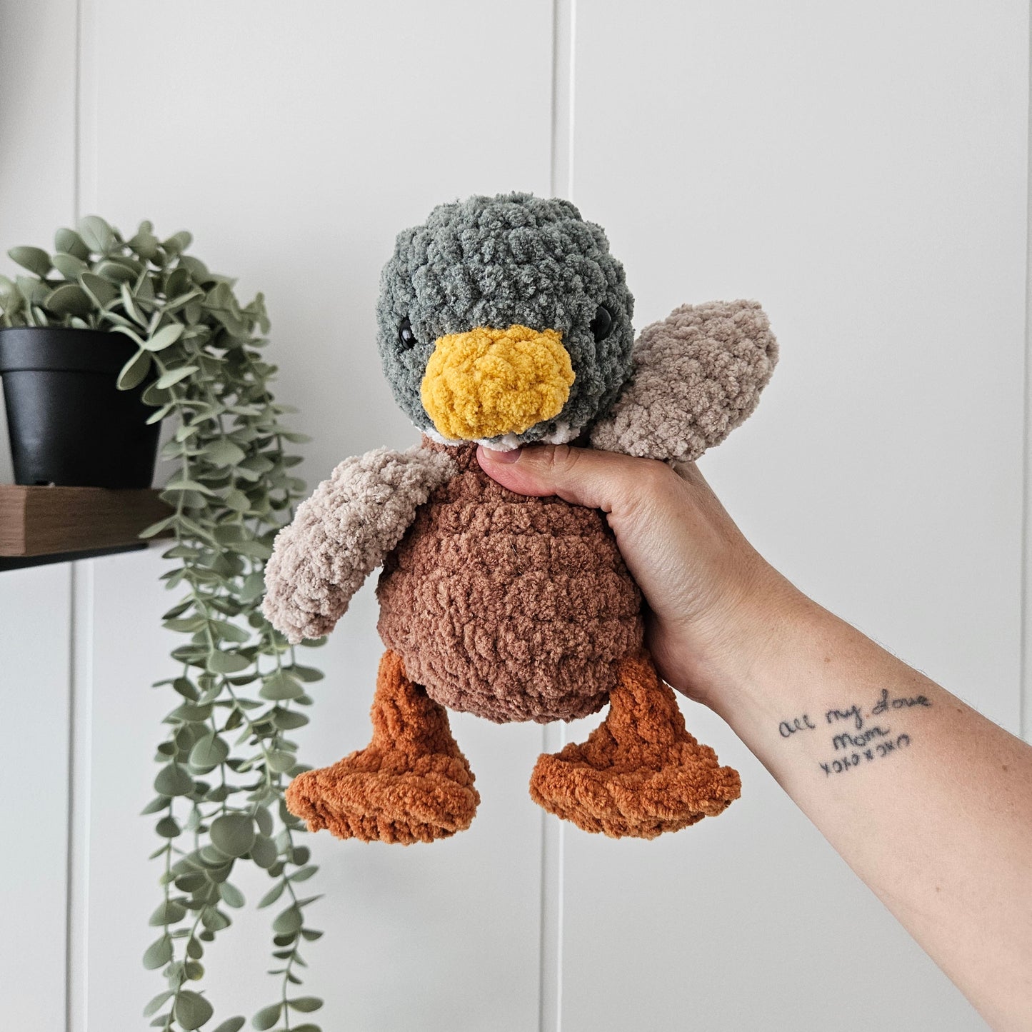 Mallard Beachy Stuffie COLOUR GUIDE + Bill Pattern (Crochet Pattern)