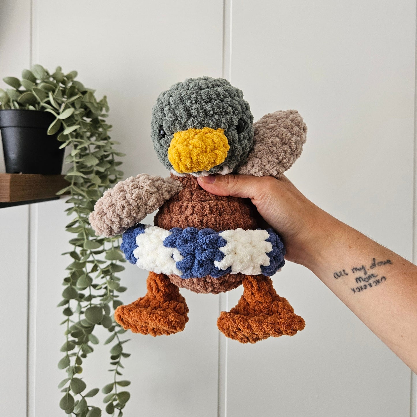 Mallard Beachy Stuffie COLOUR GUIDE + Bill Pattern (Crochet Pattern)