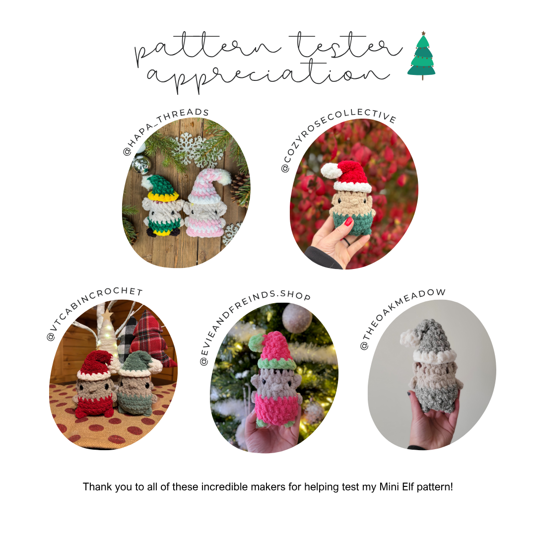 Elf Chubby Mini Buddy (Crochet Pattern)