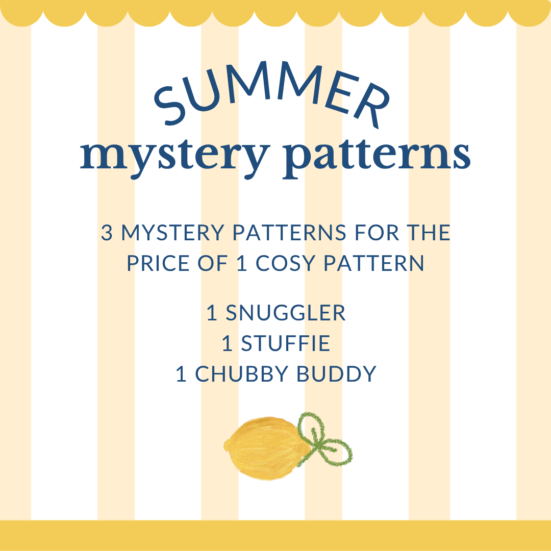 SUMMER MYSTERY LISTING: 3 Mystery Patterns for the Price of 1 *see description*