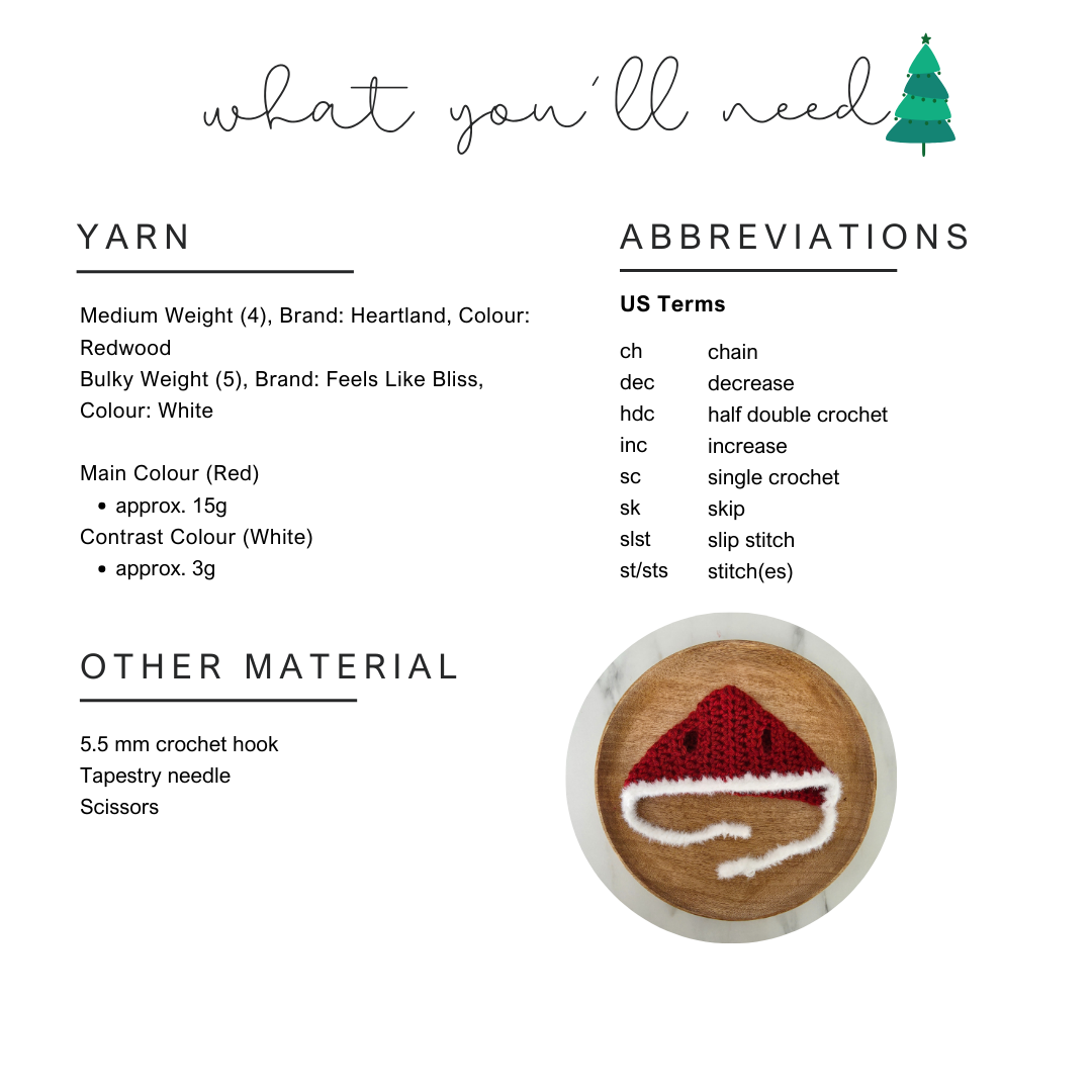 Merry the Mouse Stuffie + Crochet Hat (Crochet Pattern)