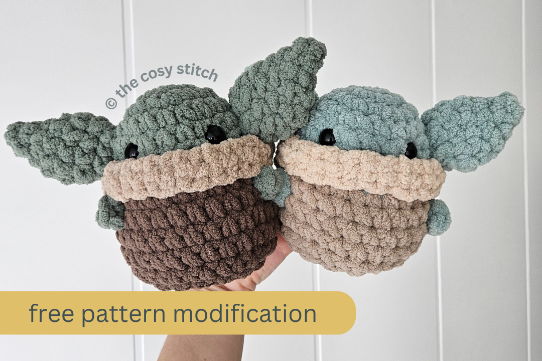 FREE Pattern Modification: Baby Alien Chubby Buddy