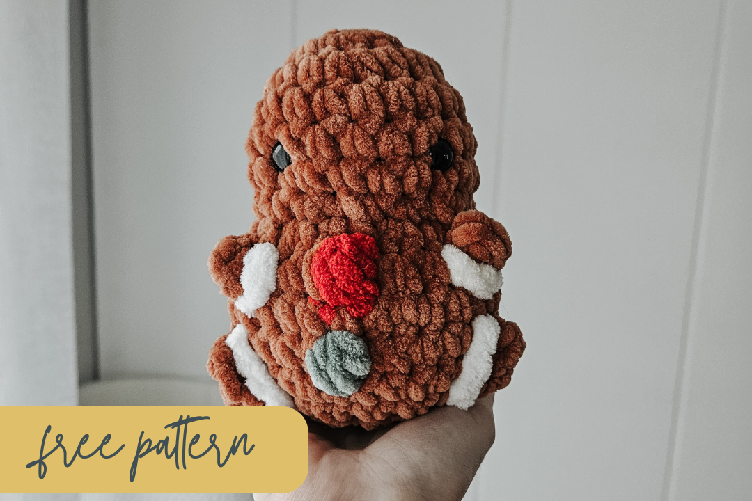 FREE PATTERN: Gingerbread Chubby Buddy