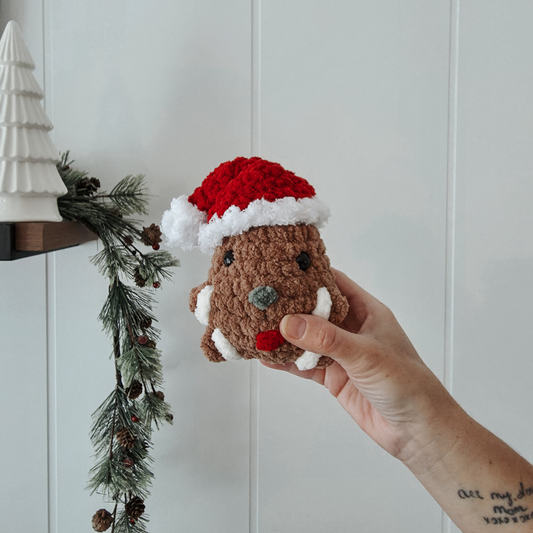 FREE Mini Santa Hat Crochet Pattern