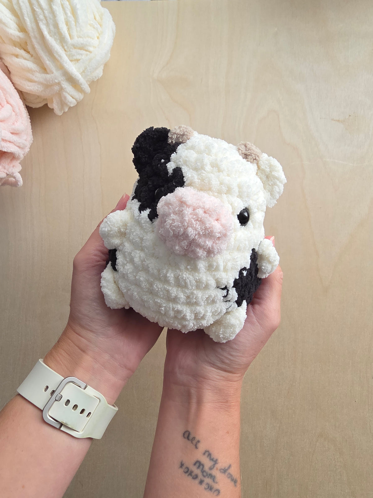 Cow Chubby Buddy Pattern | Farm Buddy Collection