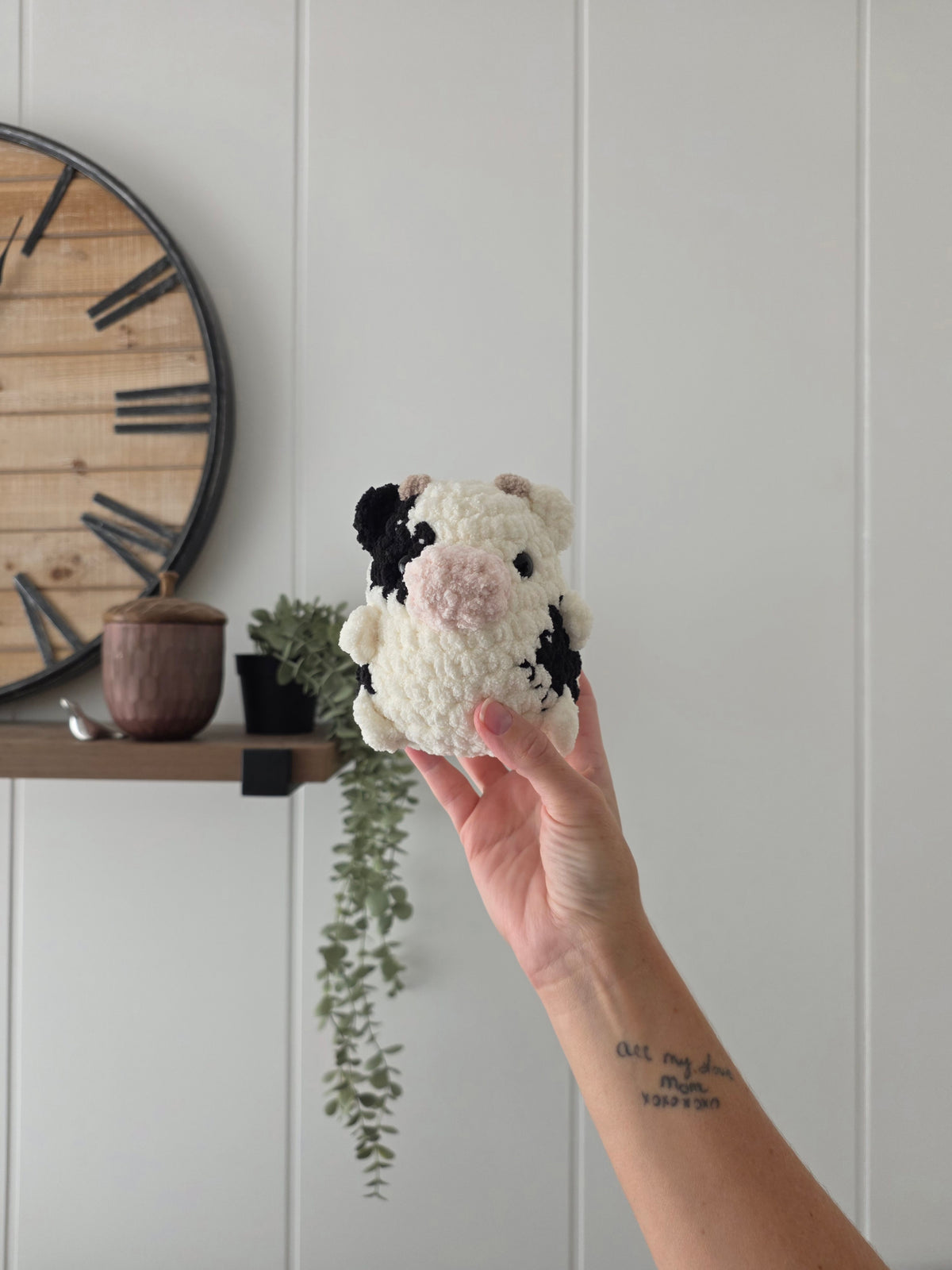 Cow Chubby Buddy Pattern | Farm Buddy Collection