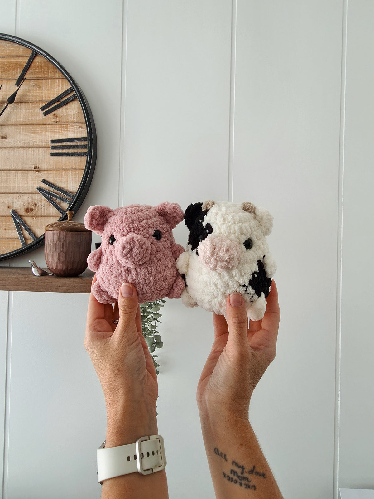 Cow Chubby Buddy Pattern | Farm Buddy Collection