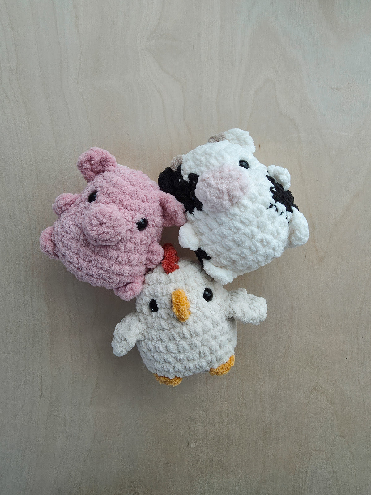 Cow Chubby Buddy Pattern | Farm Buddy Collection
