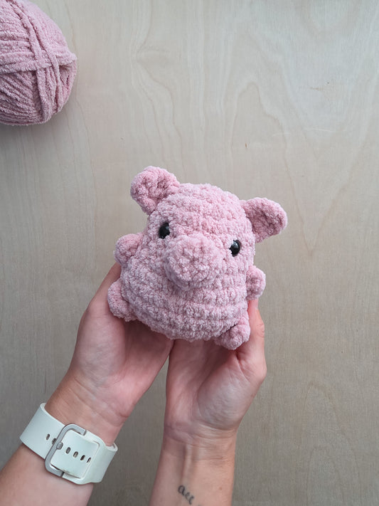 Pig Chubby Buddy Pattern | Farm Buddy Collection