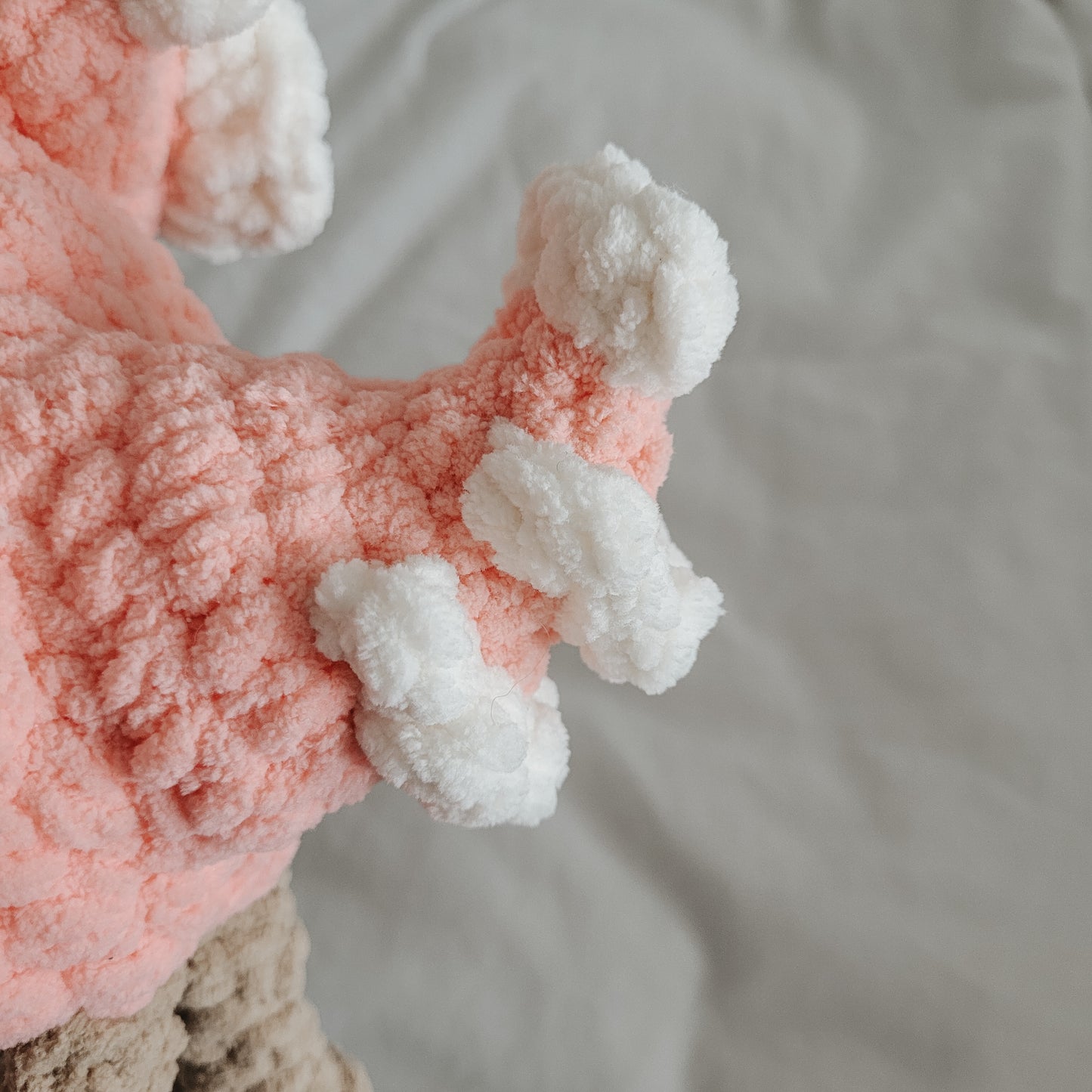 Flora the Flamingo Snuggler (Crochet Pattern)