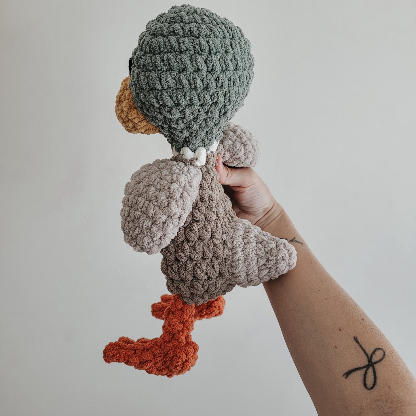 Derbie the Duck Snuggler (Crochet Pattern)