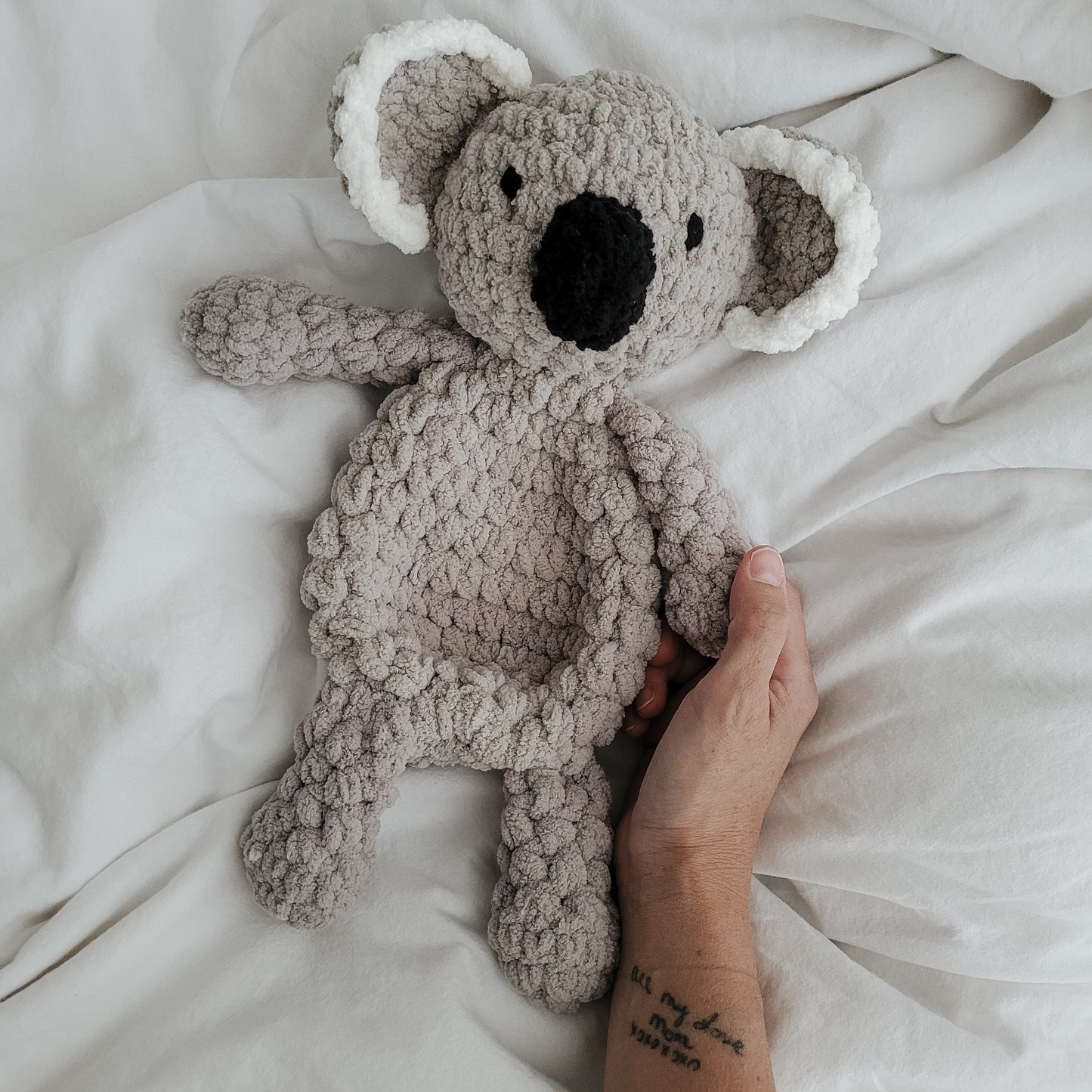 Kiwi the Koala Snuggler (Crochet Pattern)