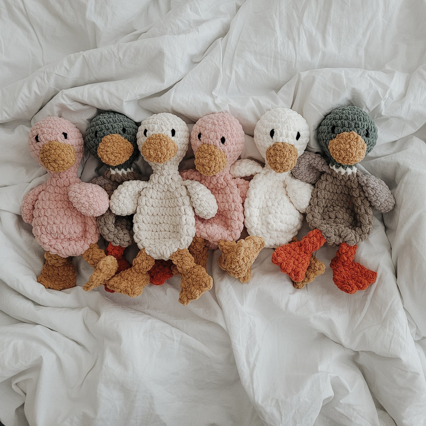 Derbie the Duck Snuggler (Crochet Pattern)