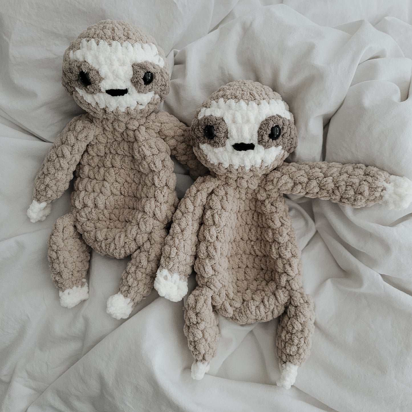 Sully the Sloth Snuggler (Crochet Pattern)