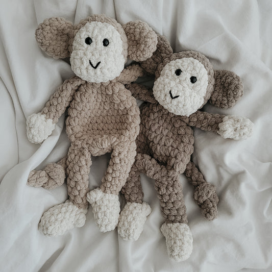 Mobey the Monkey Snuggler (Crochet Pattern)