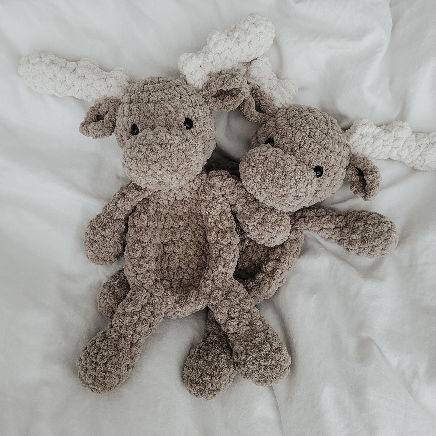 Monty the Moose Snuggler (Crochet Pattern)