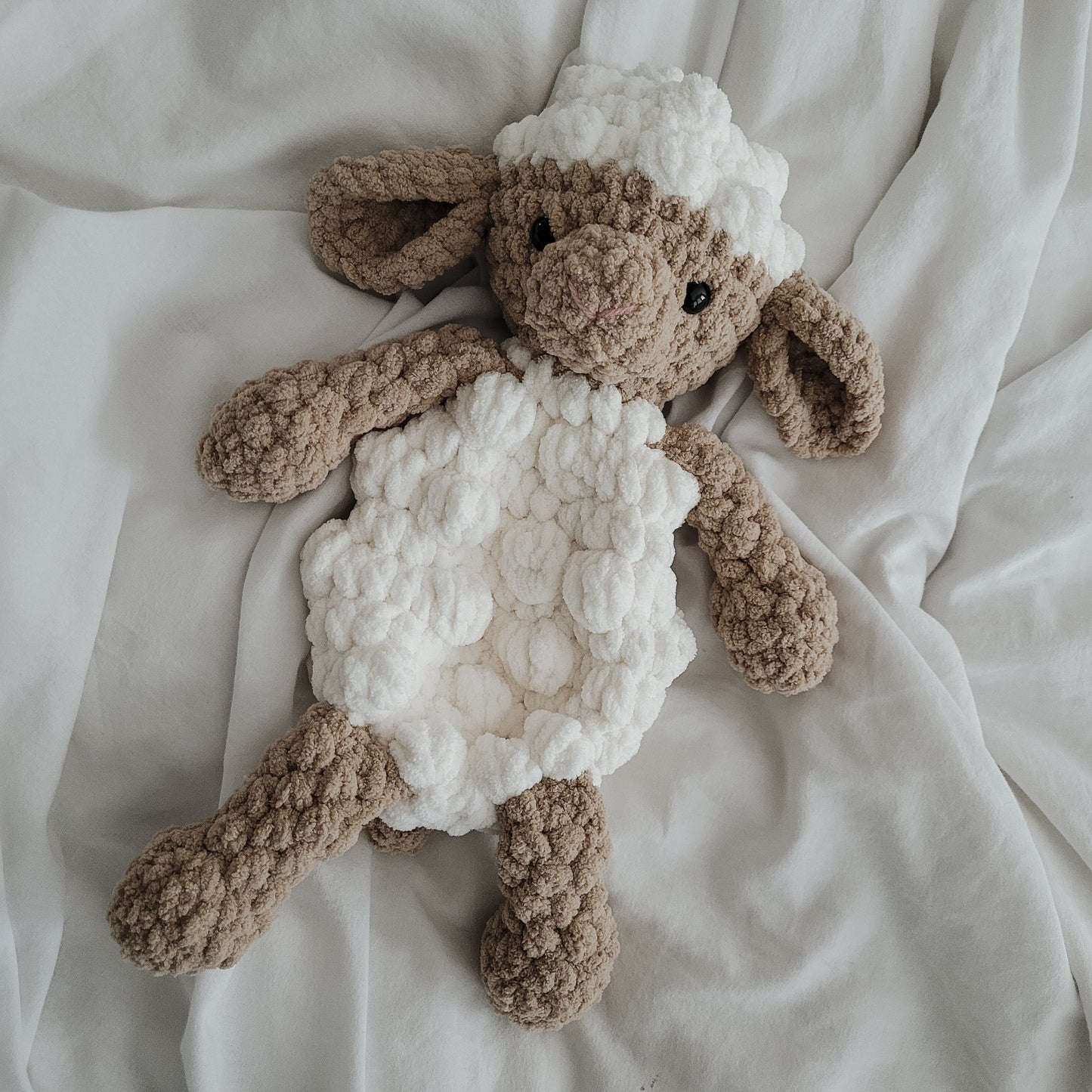 Lolo the Lamb Snuggler (Crochet Pattern)