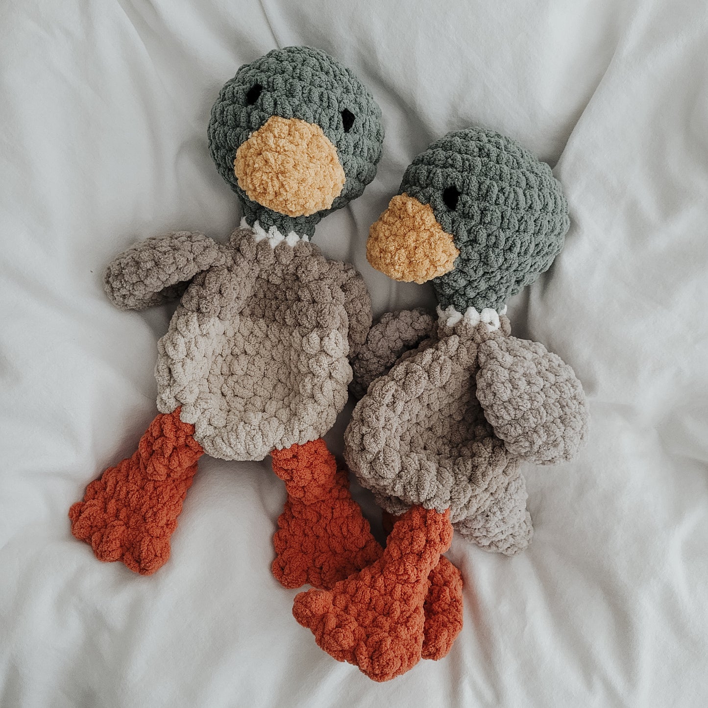 Derbie the Duck Snuggler (Crochet Pattern)