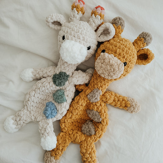 Griffie the Giraffe Snuggler (Crochet Pattern)