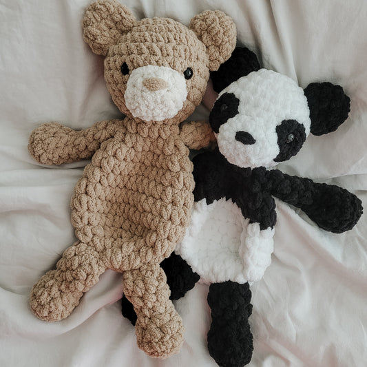 Buddie the Bear Snuggler (Crochet Pattern)