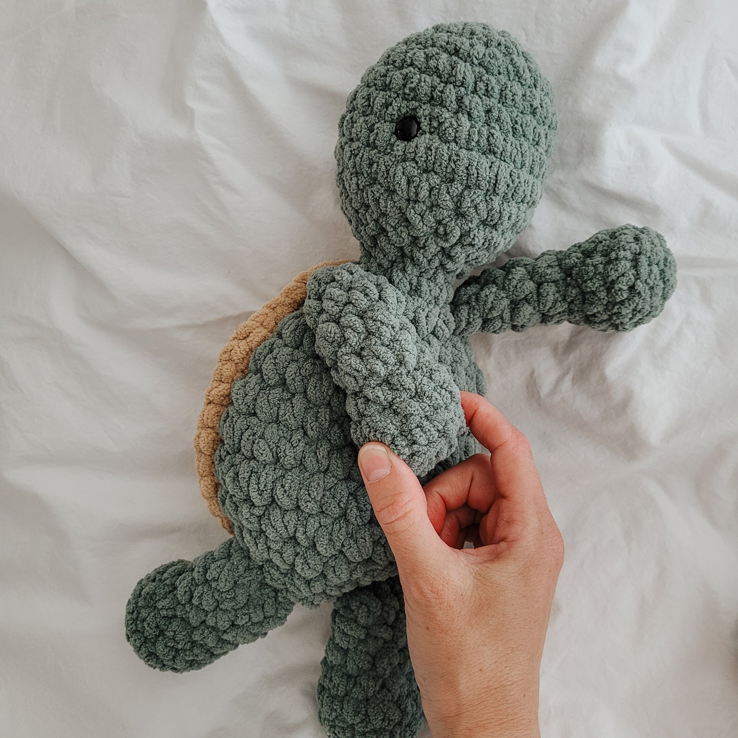 Tuckie the Tortoise Snuggler (Crochet Pattern)