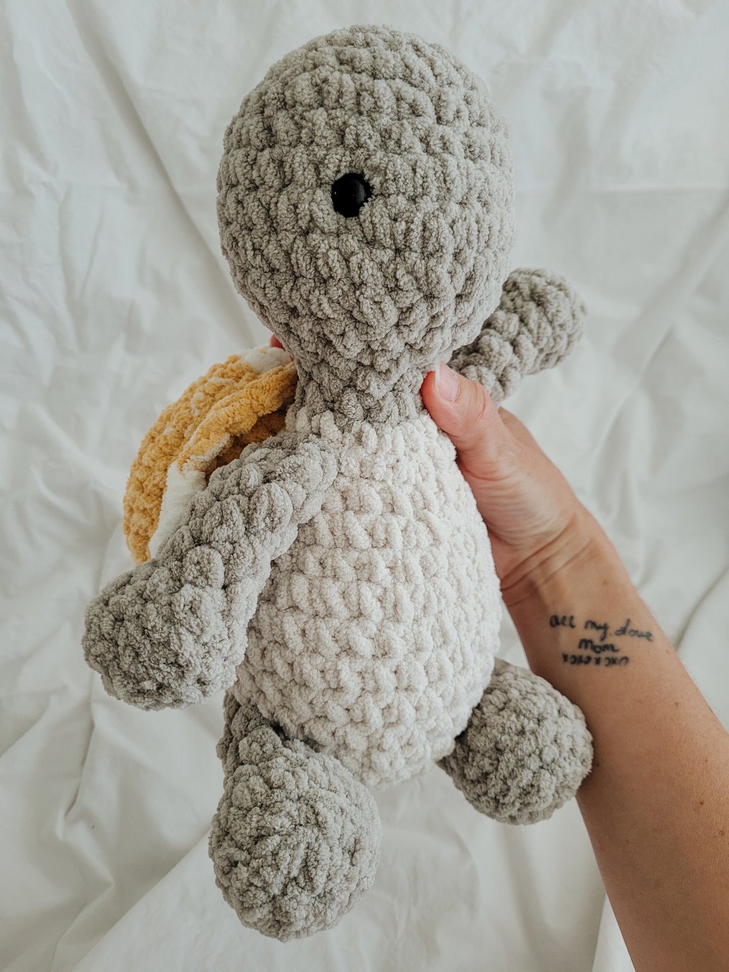 Tuckie the Tortoise Stuffie (Crochet Pattern)