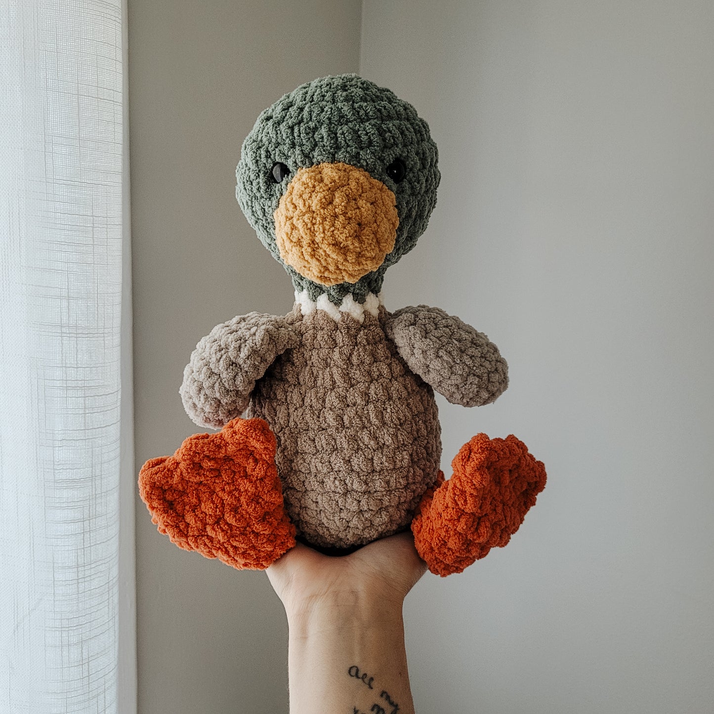 Derbie the Duck Stuffie (Crochet Pattern)