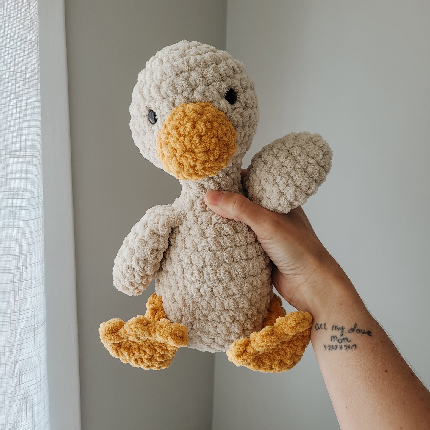 Derbie the Duck Stuffie (Crochet Pattern)