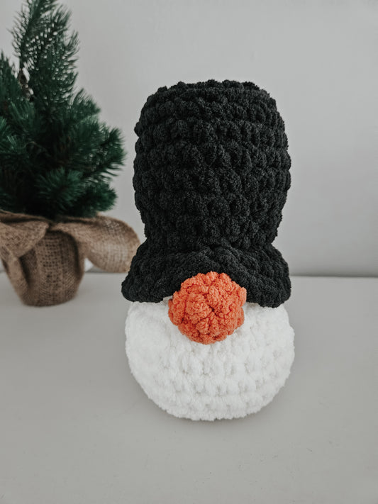 Snowman Gnome Chubby Buddy (Crochet Pattern)