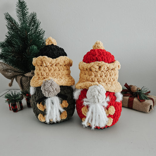 Nutcracker Gnome Chubby Buddy (Crochet Pattern)