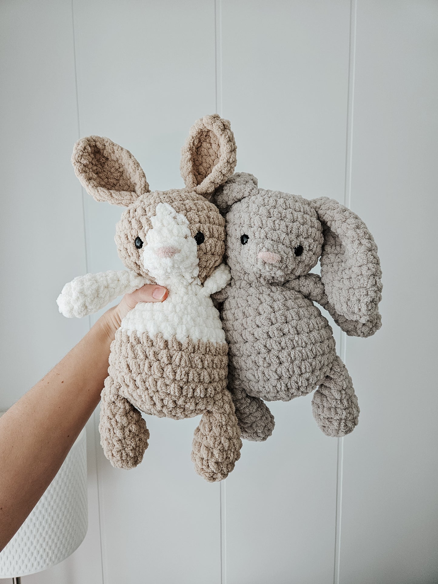 Bestie the Bunny + Hunny the Bunny Stuffie (Crochet Pattern)