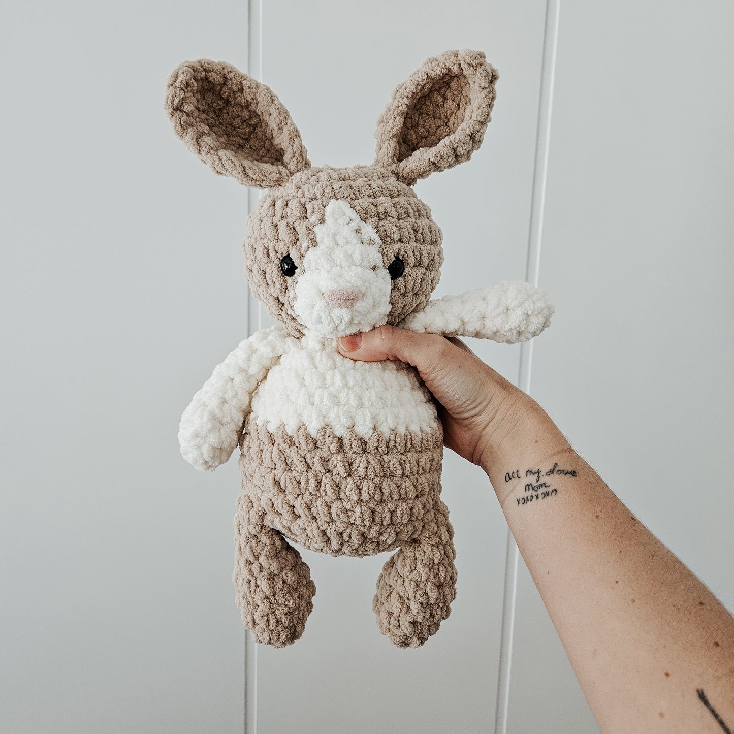 Bestie the Bunny + Hunny the Bunny Stuffie (Crochet Pattern)