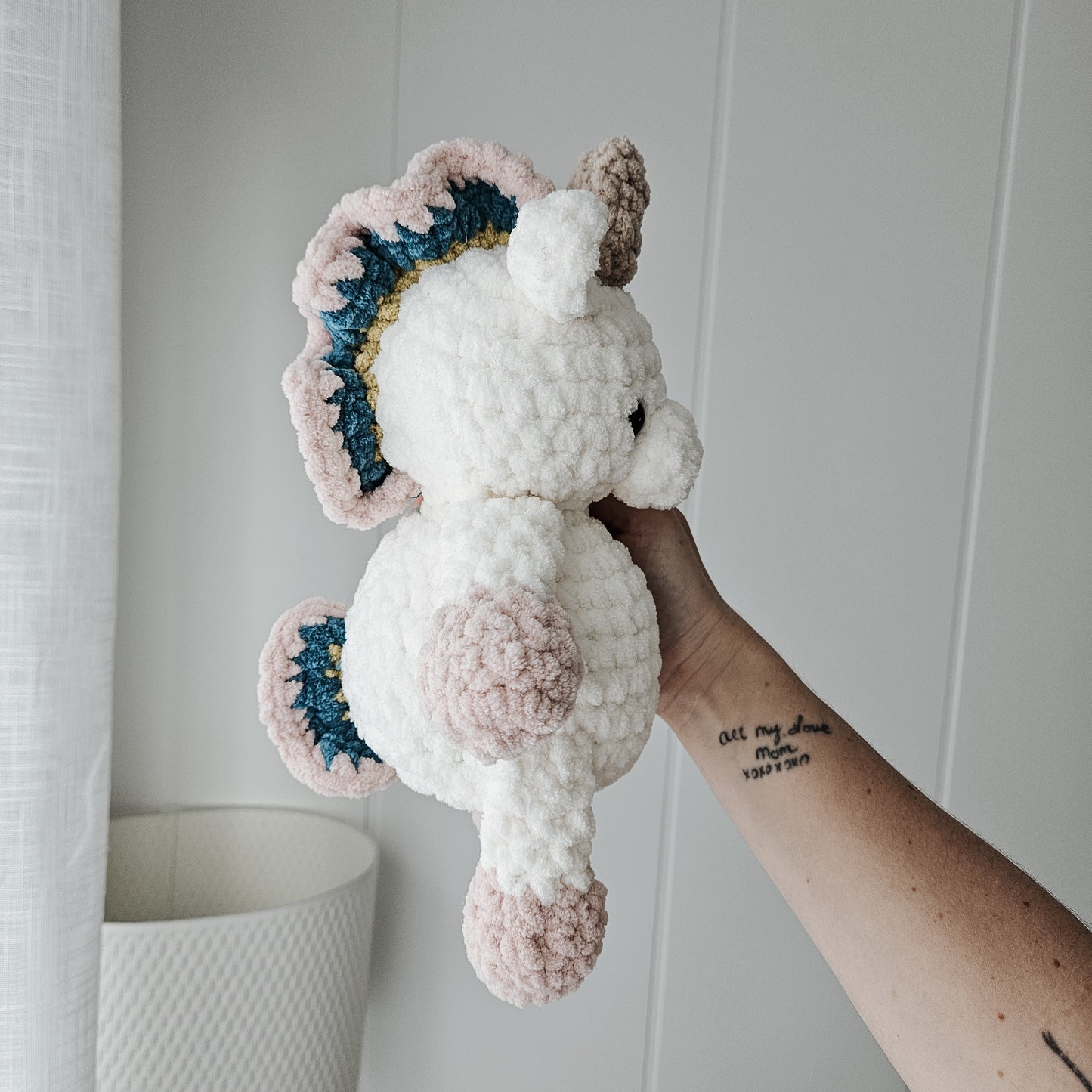 Unie the Unicorn Chunky Stuffie (Crochet Pattern)