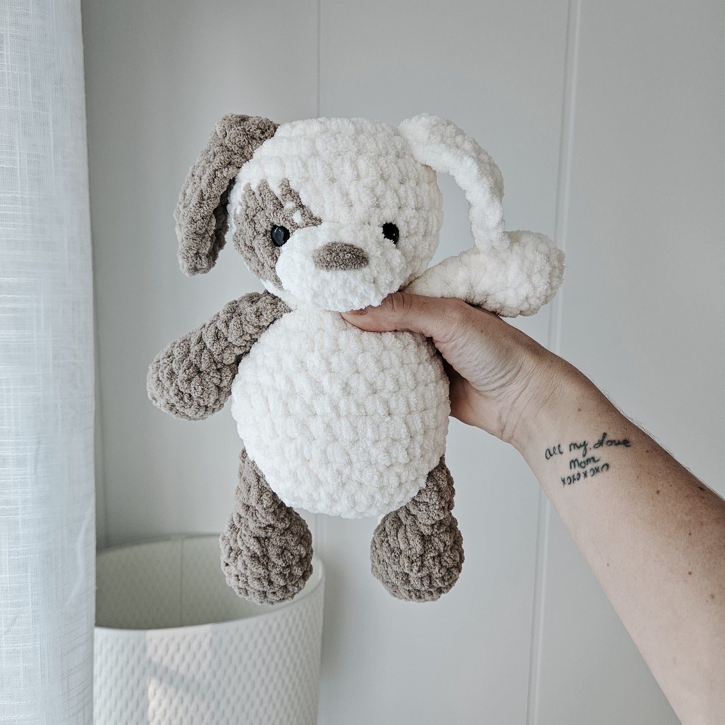 Muppy the Puppy Chunky Stuffie (Crochet Pattern)