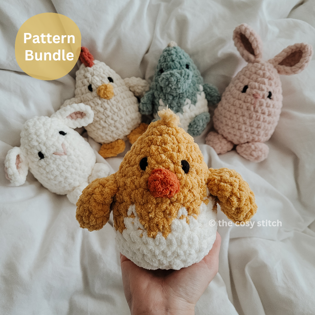 Egg Friends (Crochet Pattern Bundle)