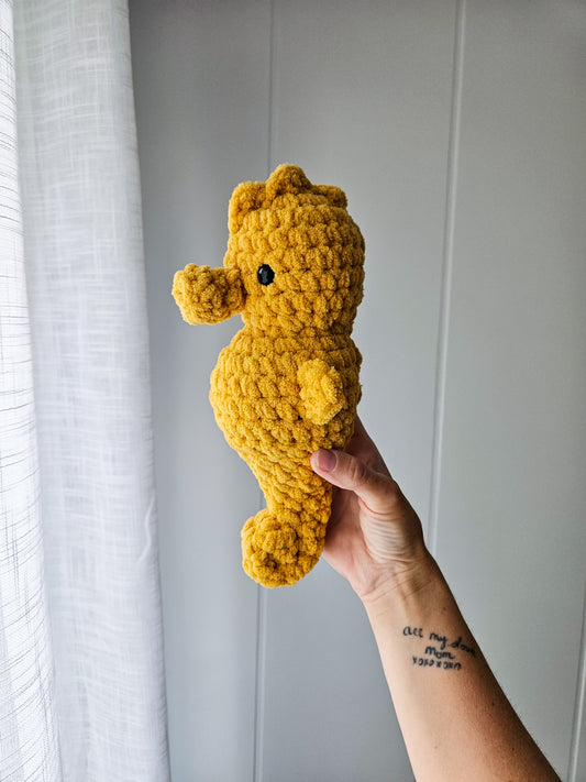 Seahorse Chubby Buddy (Crochet Pattern)