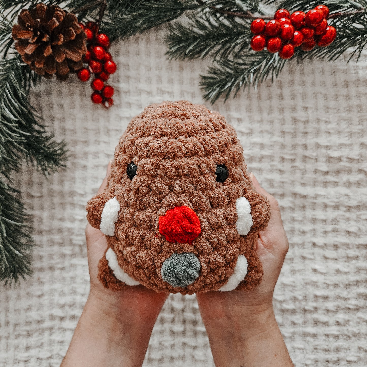 Gingerbread Chubby Buddy (Crochet Pattern)