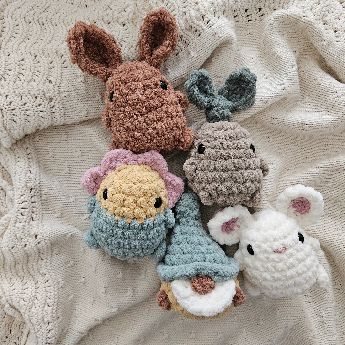 Garden Gnome Chubby Mini Buddy (Crochet Pattern)