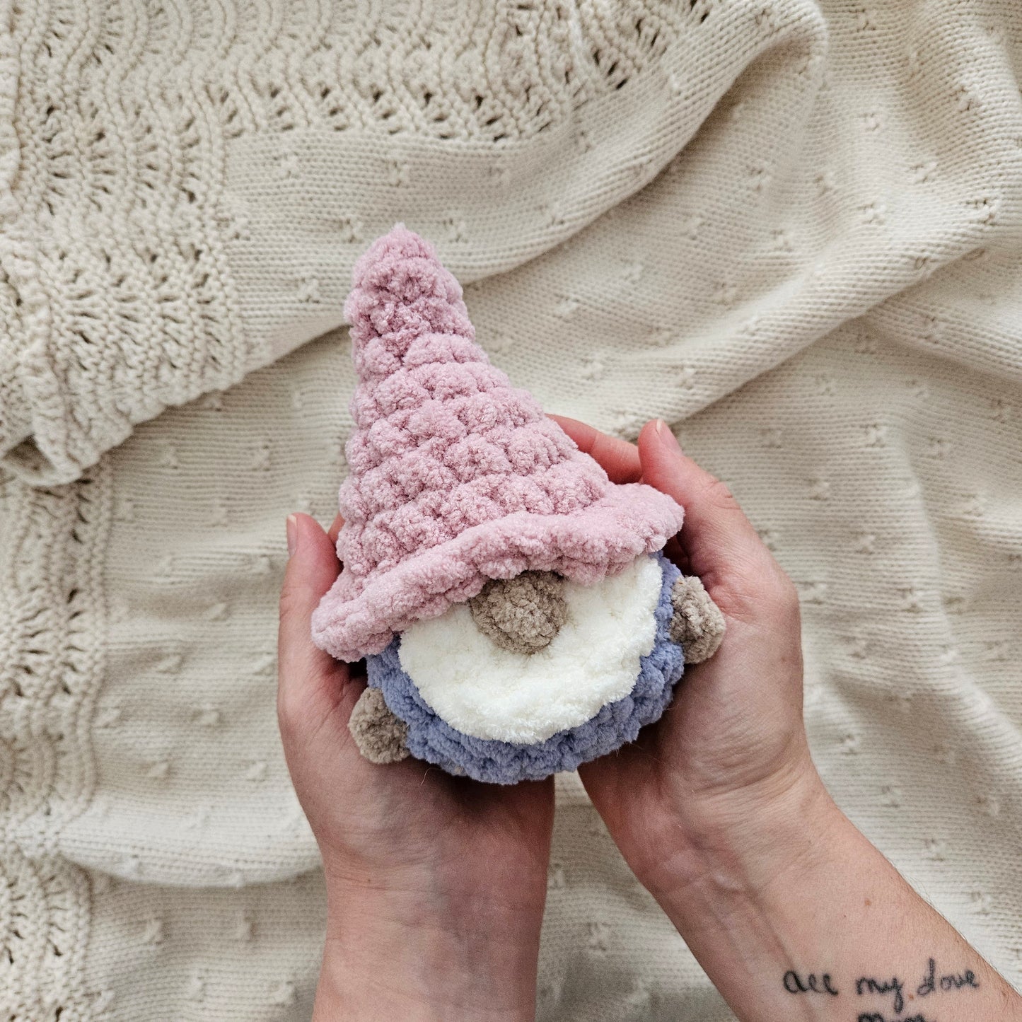 Garden Gnome Chubby Mini Buddy (Crochet Pattern)