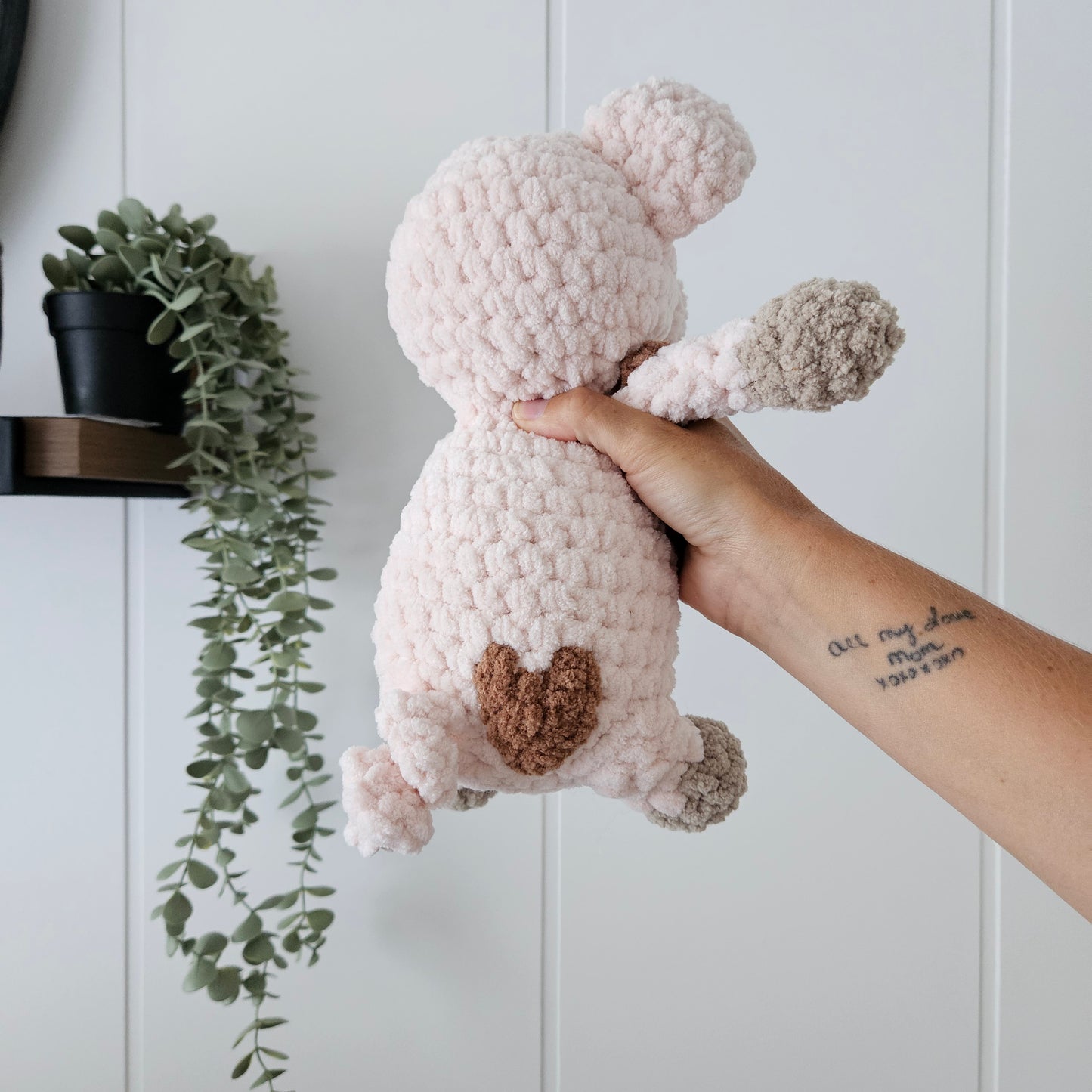 Puddie the Piglet Stuffie (Crochet Pattern)