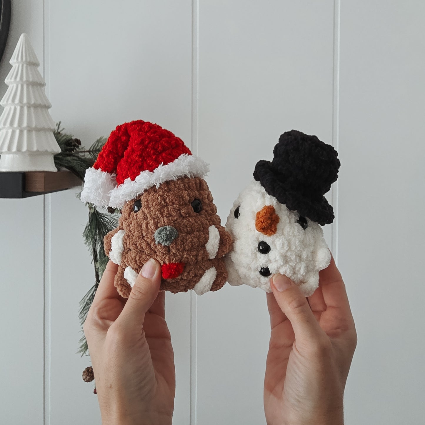 Snowman Chubby Mini Buddy (Crochet Pattern)