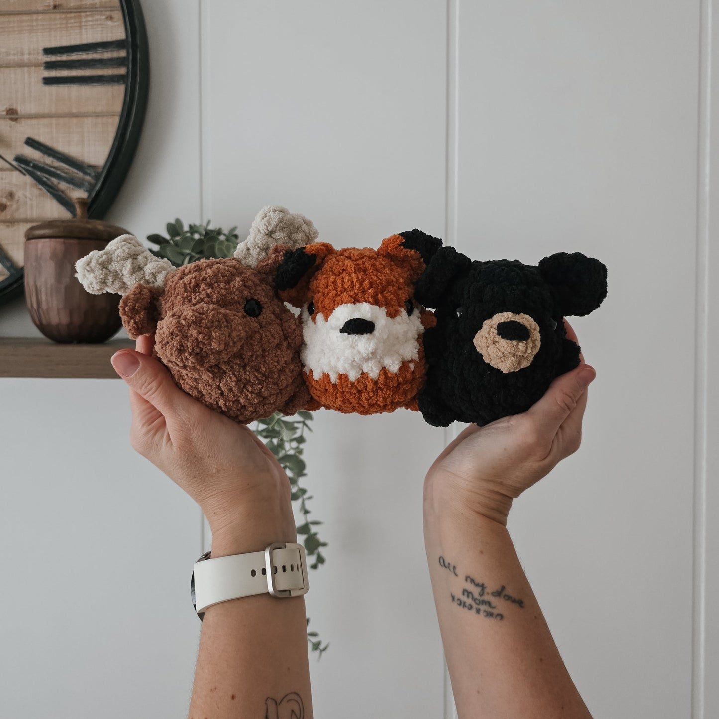 Mini Fox Chubby Woodland Buddy (Crochet Pattern)