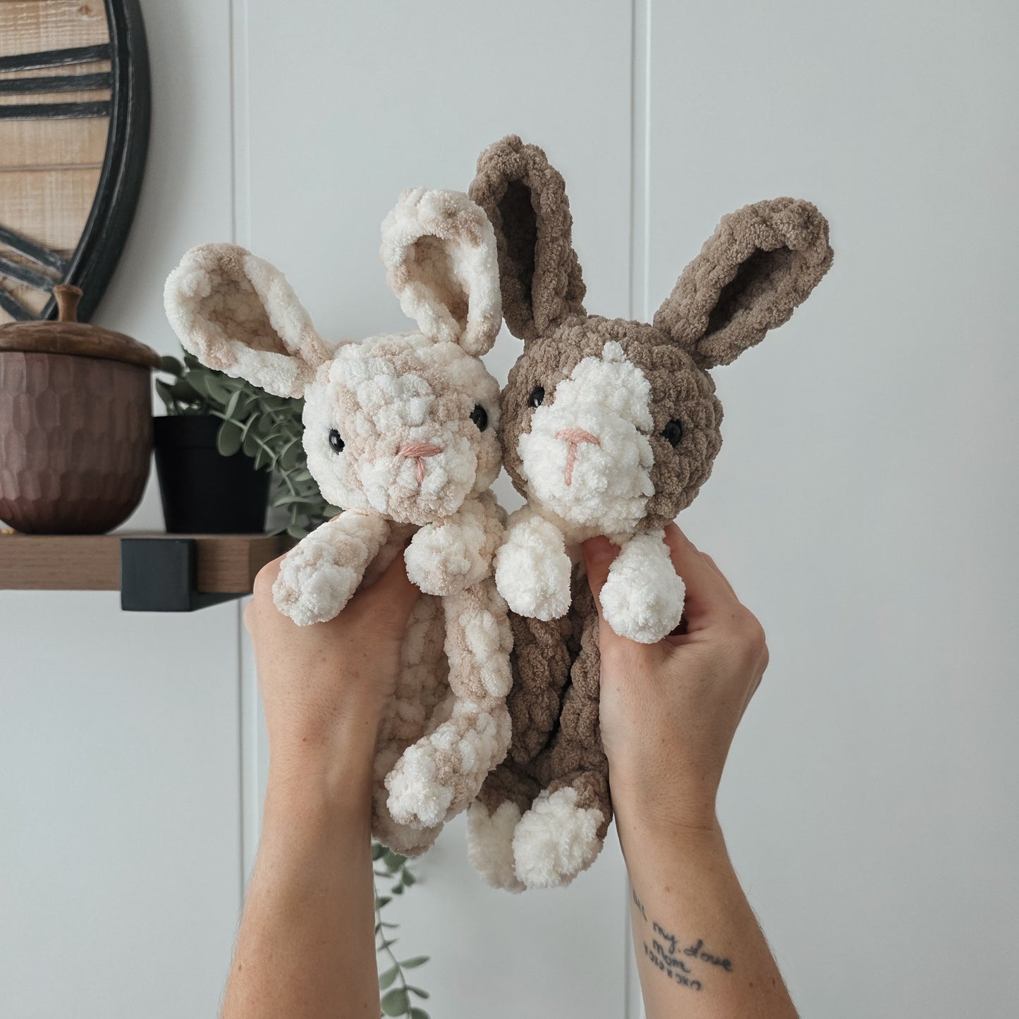 Bestie the Bunny Mini Lovey (Crochet Pattern)