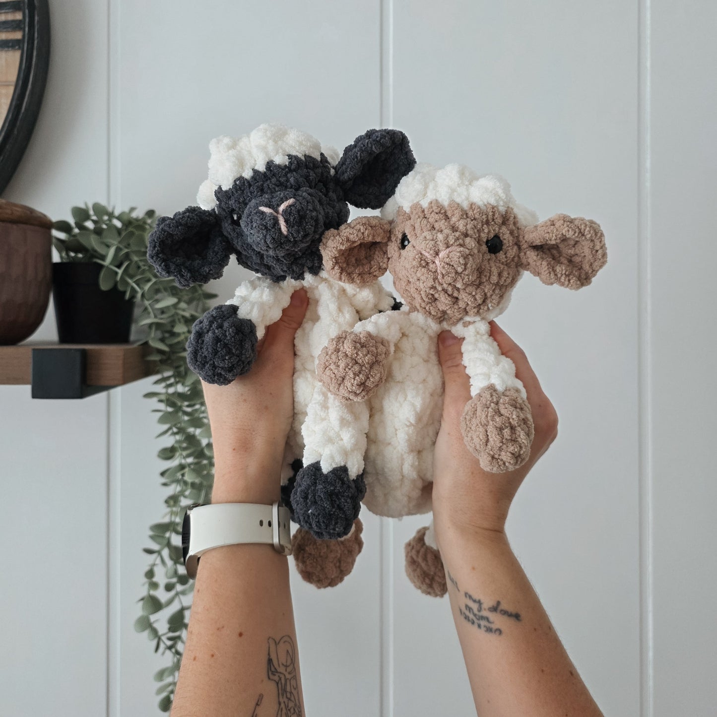 Lolo the Lamb Mini Lovey (Crochet Pattern)