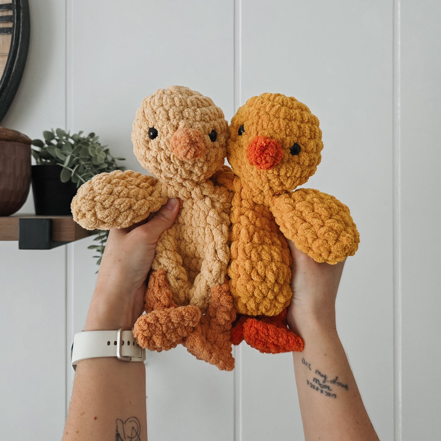 Cosie the Chick Mini Lovey (Crochet Pattern)