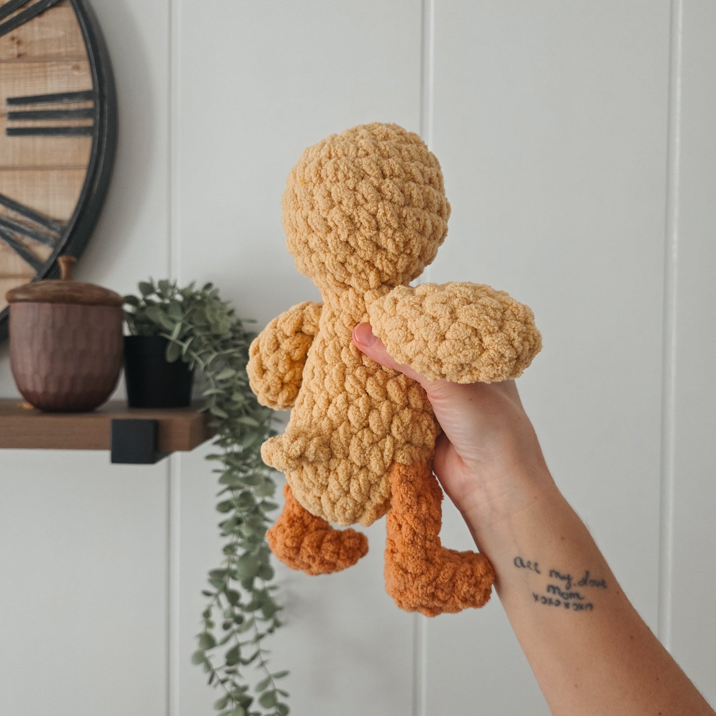 Cosie the Chick Mini Lovey (Crochet Pattern)