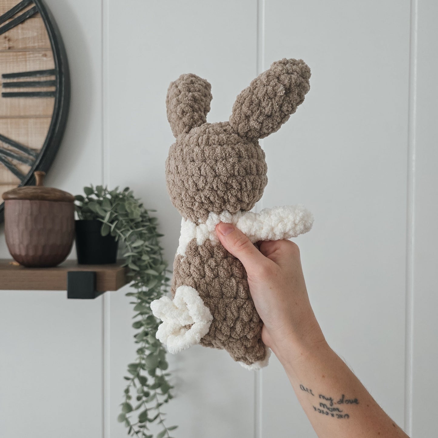 Bestie the Bunny Mini Lovey (Crochet Pattern)