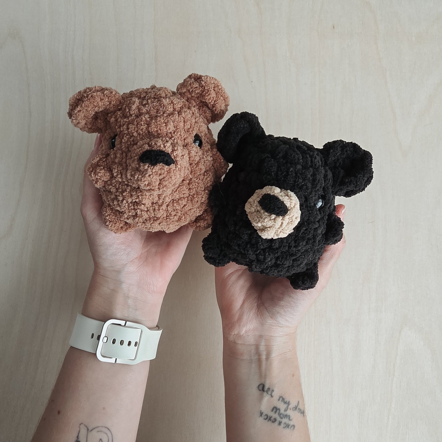 Mini Bear Chubby Woodland Buddy (Crochet Pattern)